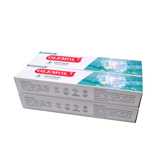 Nigeria Spot Wholesale Self-pickup Whitening Fresh 72pcs*90g*500boxes Toothpaste