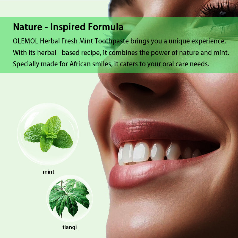 ELEMOL Herbal Fresh Mint Toothpaste 175G