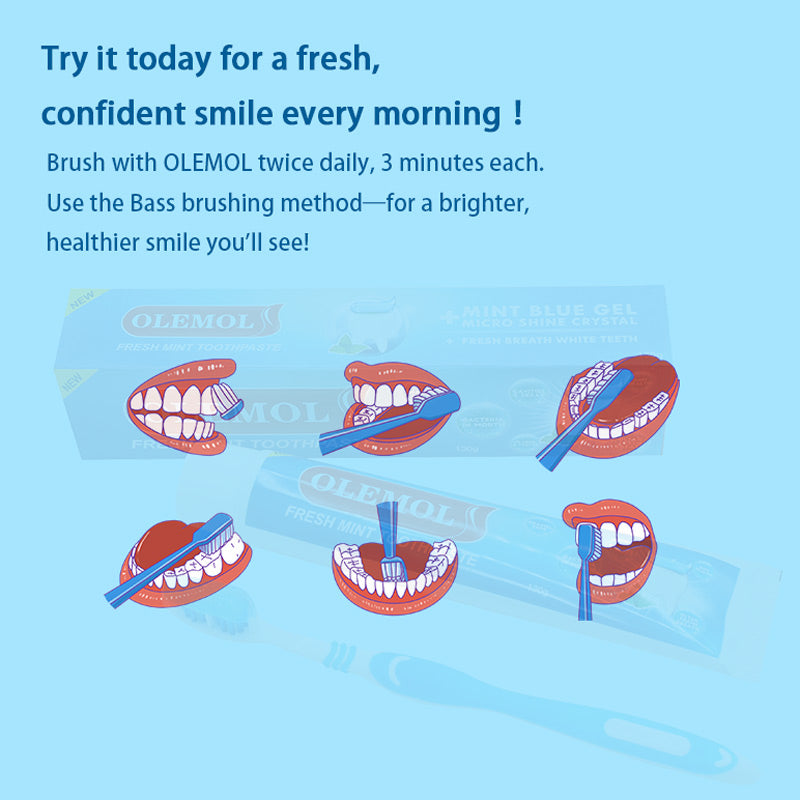 OLEMOL Fresh Mint Toothpaste 130g