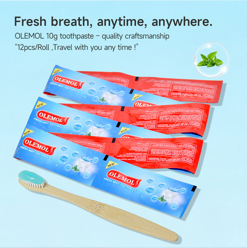 OLEMOL Fresh Mint Portable Toothpaste 10g