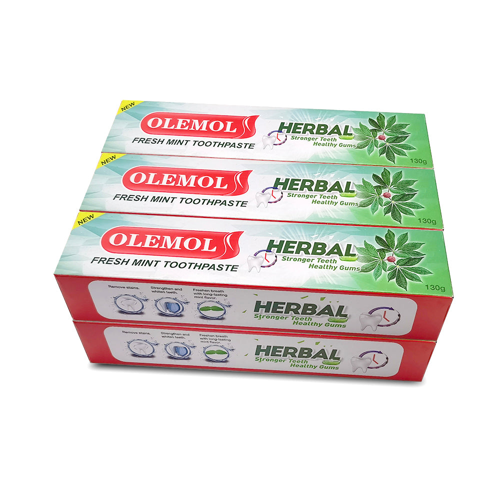 Nigeria Spot Wholesale Self-pickup Whitening Fresh Herbal 130g Toothpaste