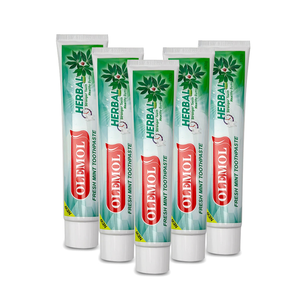 Nigeria Spot Wholesale Self-pickup Whitening Fresh Herbal 130g Toothpaste