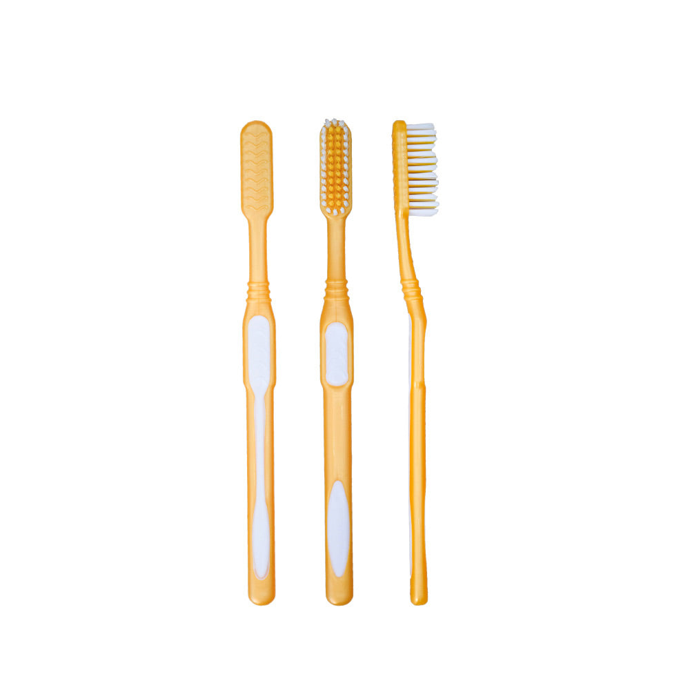OLEMOL ZigZag Toothbrush Medium Bristle Pack of 12 - Toothbrush for Deep Cleaning- KH09