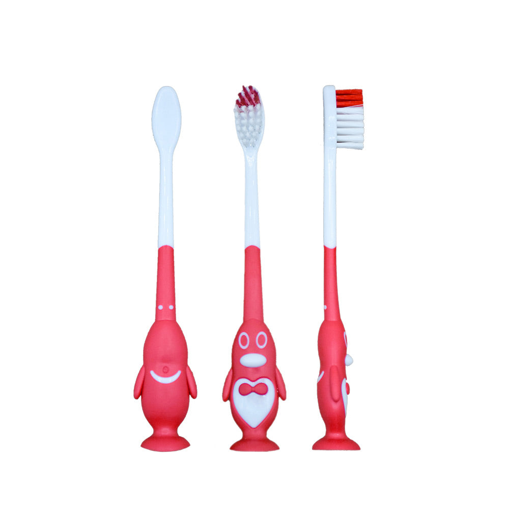 OLEMOL Flat-trim Kids Toothbrush Medium Bristle Pack of 12 - Toothbrush for Deep Cleaning
